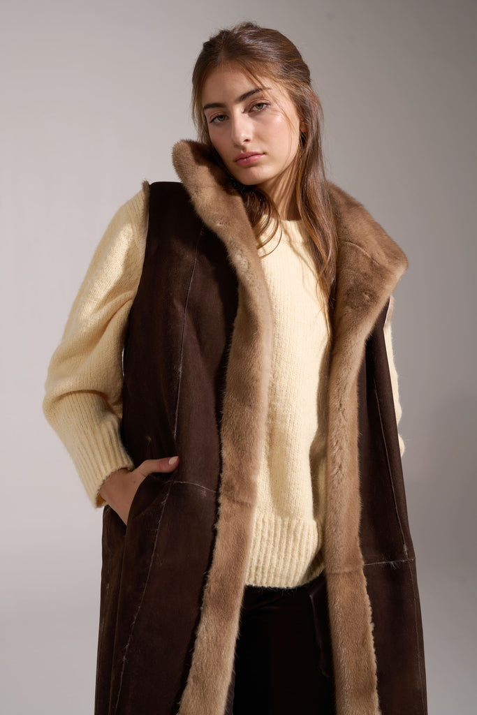 Chaleco Reversible Vison