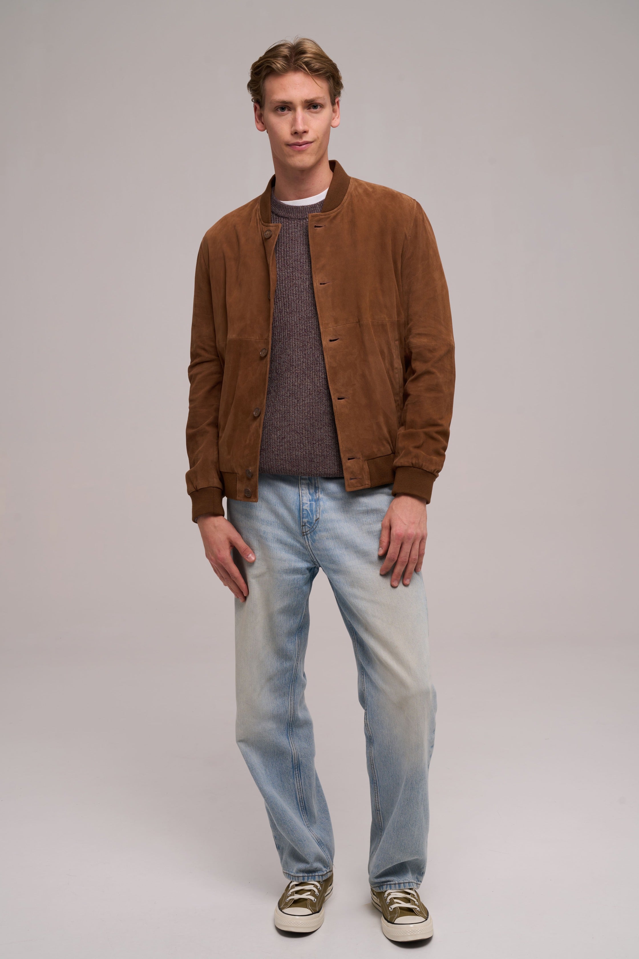 Chaqueta de ante caballero Ramiro Guardiola