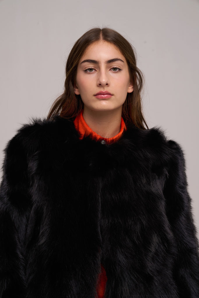 Chaqueta de Zorro Patchwork