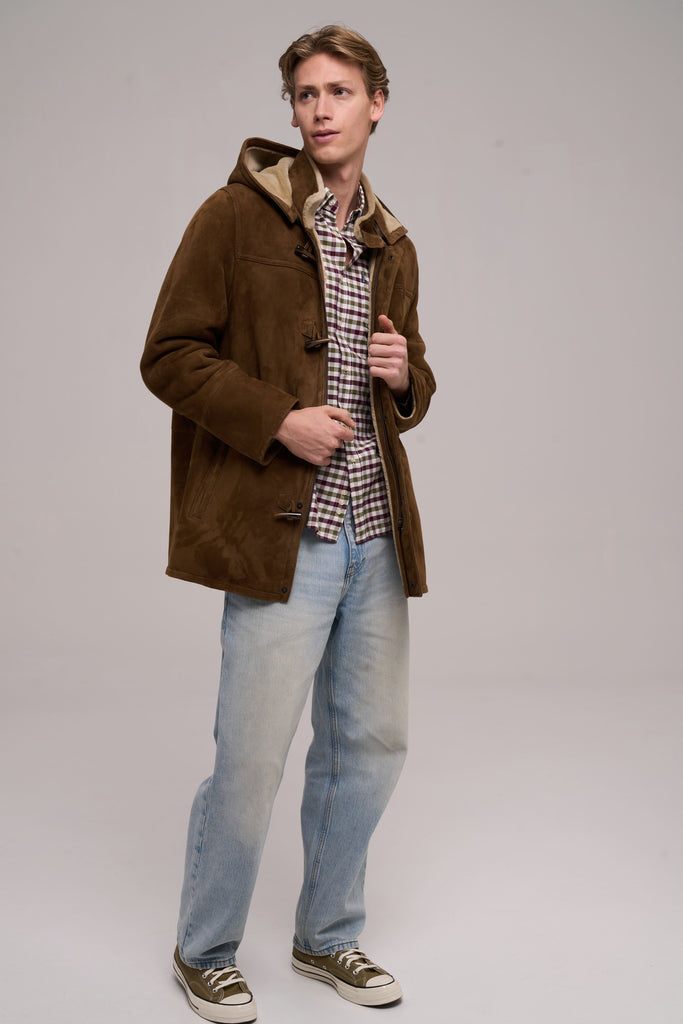 Trenca Caballero Cordero Merino Doble Face