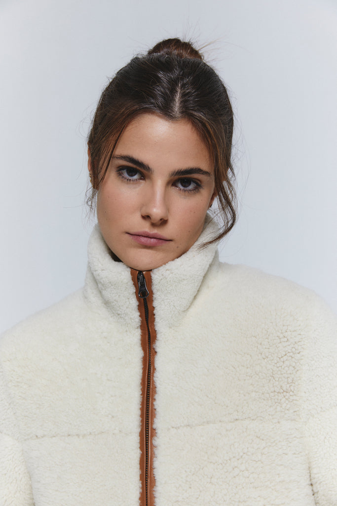 Chaqueta Oversize Cordero Merino